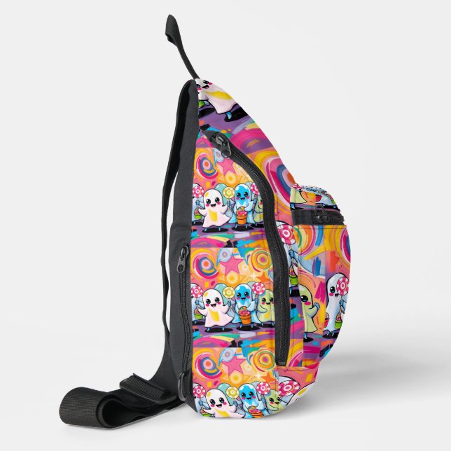 Kawaii Candy Parade Niedlicher Cartoon Crossbody Bag (Linke Seite)