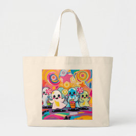 Kawaii Candy Parade Niedlicher Cartoon Jumbo Stoffbeutel