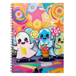 Kawaii Candy Parade Niedlicher Cartoon Notizblock