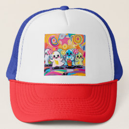 Kawaii Candy Parade Niedlicher Cartoon Truckerkappe