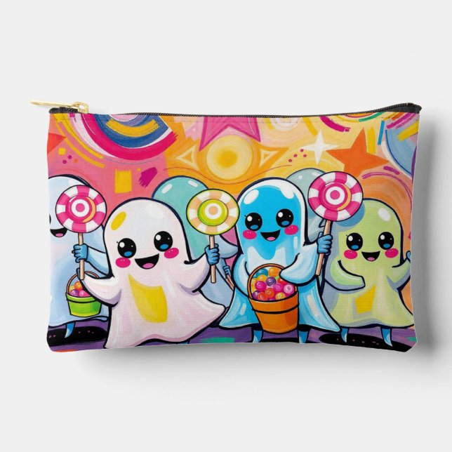 Kawaii Candy Parade Niedlicher Cartoon Zubehörtasche (Vorderseite)