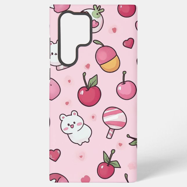 Kawaii Candy Samsung Galaxy Hülle (Rückseite)