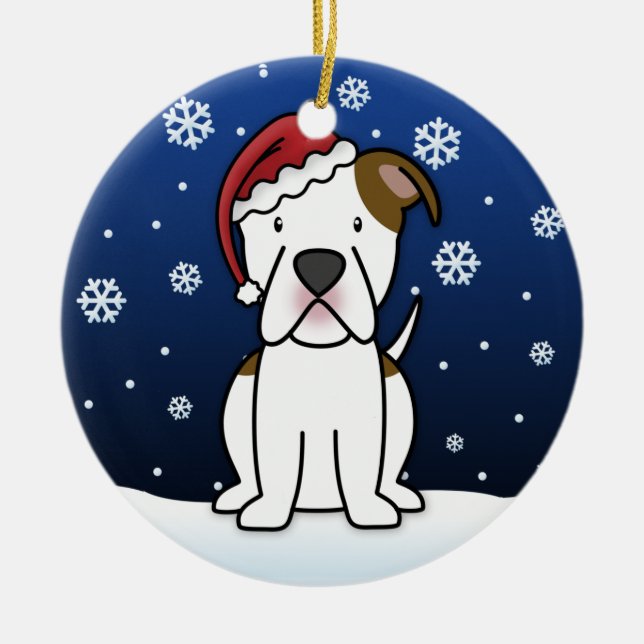 Kawaii Cartoon-amerikanisches Keramikornament (Vorne)