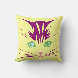 Kawaii Cartoon Sweet Niedlich Kitty Cat Face Kissen