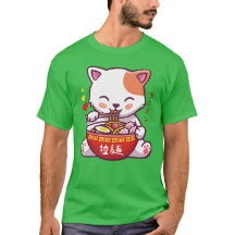 Kawaii Cat Lieben Ramen | Anime Kitty eat Ramen 