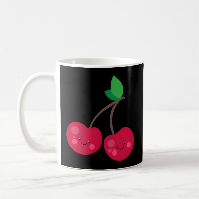 Kawaii Cherry Kaffeetasse (Links)