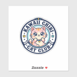 Kawaii Chibi Katze Katzenmutter Geschenkidee - Kaw Aufkleber