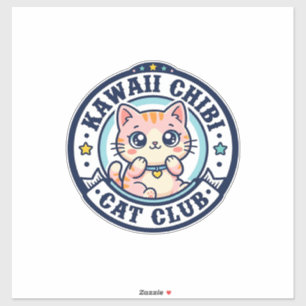Kawaii Chibi Katze Katzenmutter Geschenkidee - Kaw Aufkleber