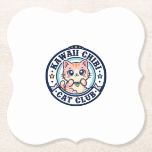 Kawaii Chibi Katze Katzenmutter Geschenkidee - Kaw Untersetzer