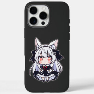 Kawaii Chibi Neko Gothic Lolita iPhone 16 Pro Max Hülle