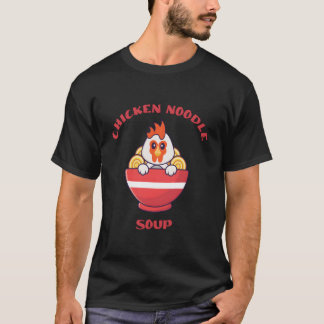 Kawaii Chicken Pho Suppen-Schalen Japanische Ra-Nu T-Shirt
