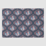 Kawaii Christmas Fox Dot Mandala Ogee Damask Seidenpapier<br><div class="desc">Fügen Sie Ihrem Weihnachtsgeschenk mit Kawaii Christmas Fox Dot Mandala Ogee Damask Tissue eine festliche und skurrile Touch hinzu. Dieses charmante Design besticht durch einen hübschen Fuchs in einer Weihnachtsmannmütze, umgeben von zarten Schneeflocken, spielerischen Rot-Pilzen und faszinierenden kreisförmigen Mandalasen. Das elegante ogee Damast-Layout, gepaart mit einer gemütlichen Farbpalette tiefblau, rot...</div>