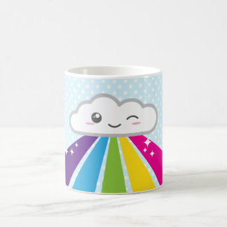 Kawaii Cloud et Rainbow Mug