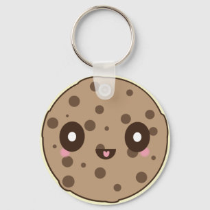 Kawaii Cookies Schokoladenchip Schlüsselanhänger
