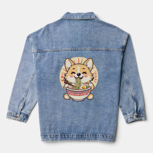 Kawaii Corgi Manger Ramen - Cute Anime Chien