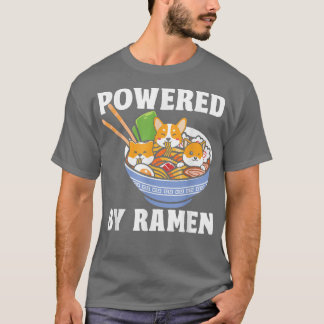 Kawaii Corgi Ramen Niedlich Puppy Japanisch Manga  T-Shirt