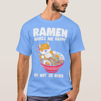 Kawaii Corgi Ramen Niedlich Puppy Japanisch Manga  T-Shirt