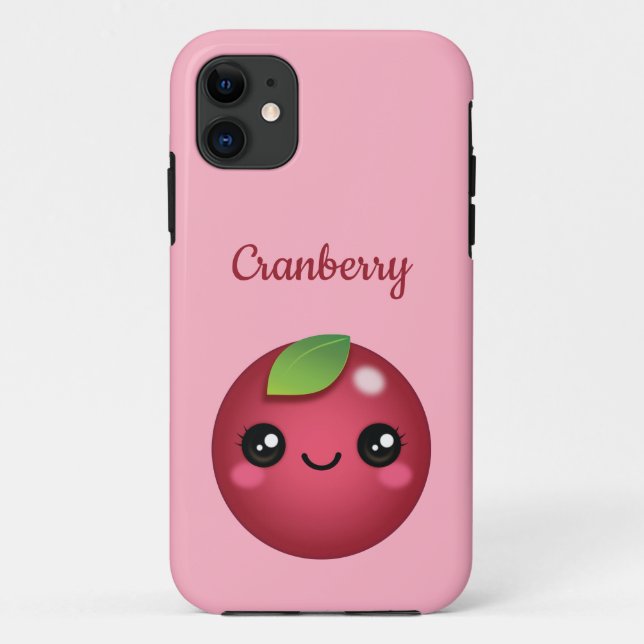 Kawaii Cranberry Case-Mate iPhone Case (Rückseite)
