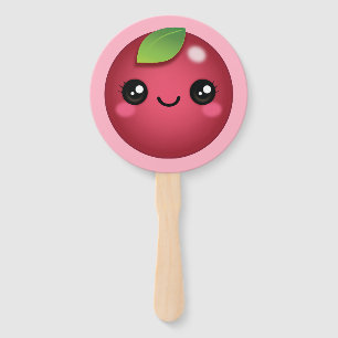 Kawaii Cranberry Hand Fan Fächer