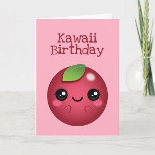 Kawaii Cranberry Karte
