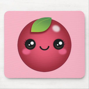 Kawaii Cranberry Mouse Pad Mousepad