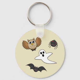 Kawaii Creepy Night Creatures Set Schlüsselanhänger