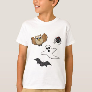 Kawaii Creepy Night Creatures Set T-Shirt