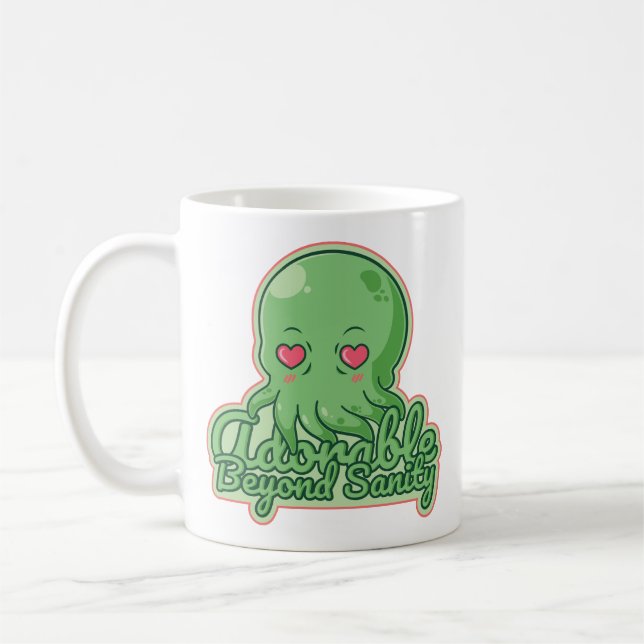 Kawaii Cthulhu Kaffeetasse (Links)