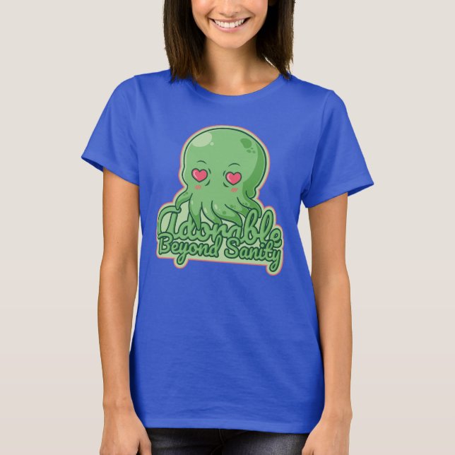 Kawaii Cthulhu T-Shirt (Vorderseite)