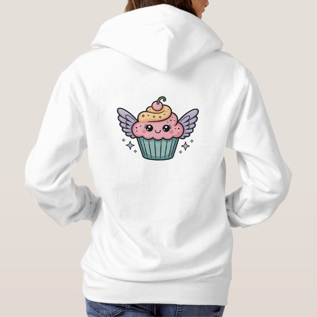  Kawaii Cupcake Hoodie (Rückseite)
