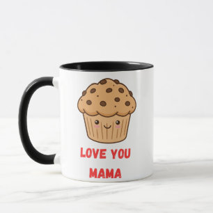 Kawaii-Cupcake-"Liebe Mama"-Kaffeetasse Tasse