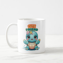 Kawaii Cute Baby Turtle Mug Kaffeetasse