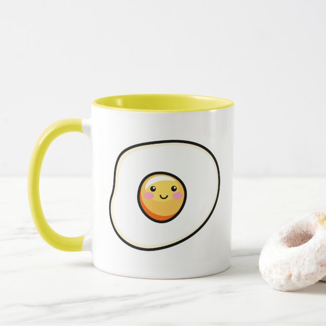 Kawaii Cute ovot mug (Avec donut)