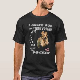 Kawaii Dackel Spaniel Hund Mama Haustier Vater Kos T-Shirt