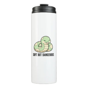 Kawaii dicke Schlange Thermal Tumbler Thermosbecher