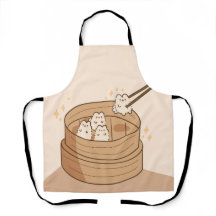 Kawaii Dim Sum Bunny Schürze