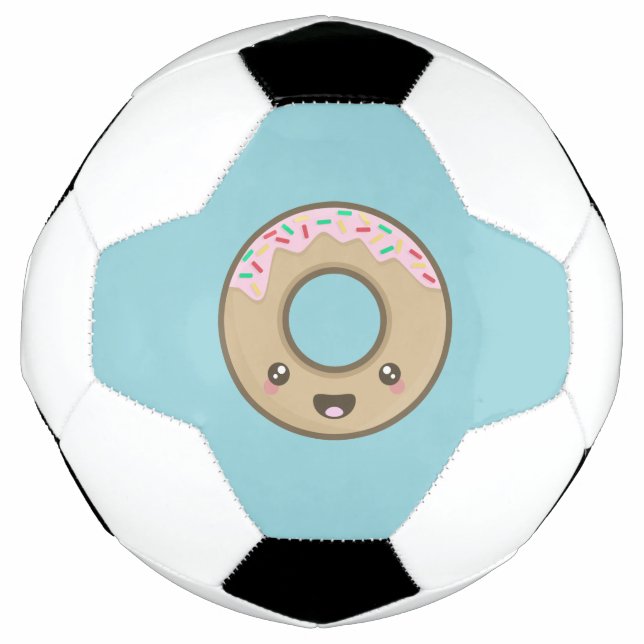 Kawaii Donut Fußball (Vorderseite)