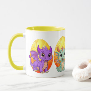 Kawaii-Drachen-Tasse Tasse