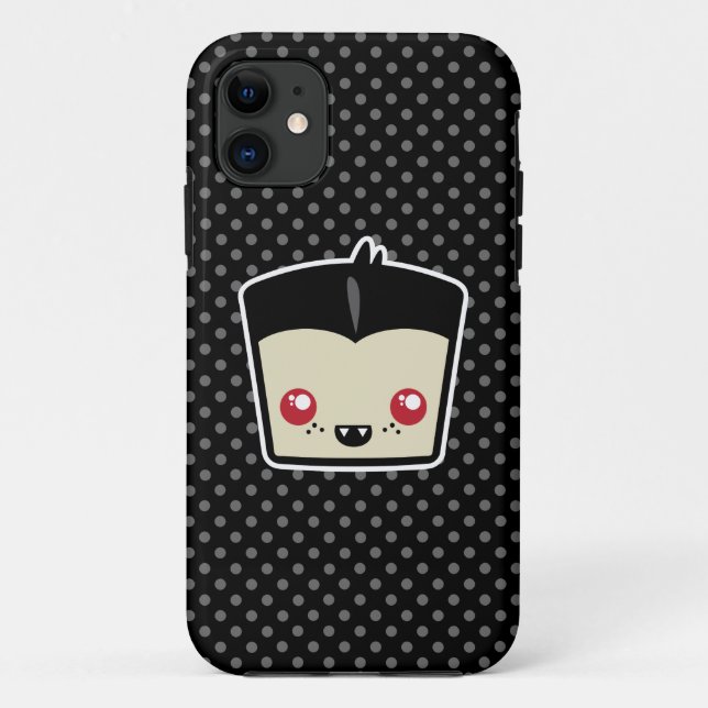 Kawaii Dracula iPhone Case (Rückseite)