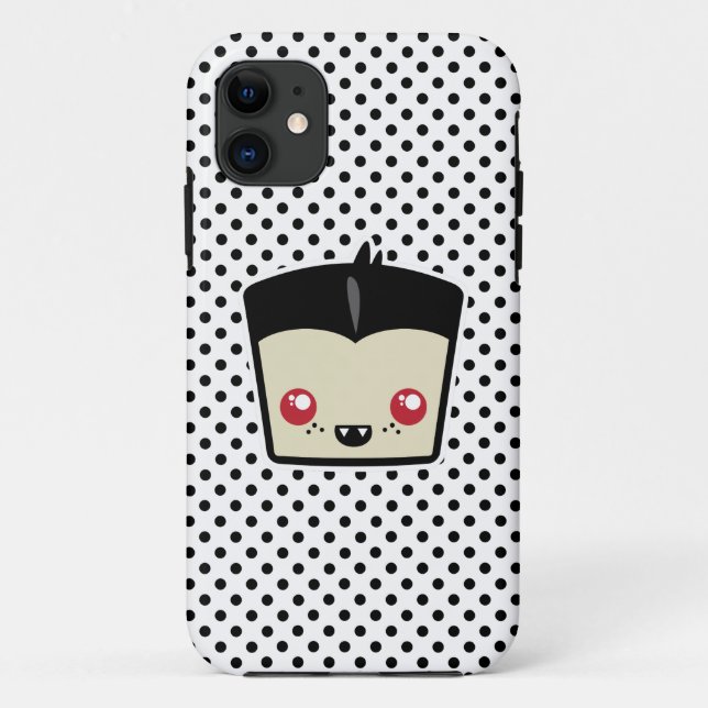 Kawaii Dracula iPhone Case (Rückseite)