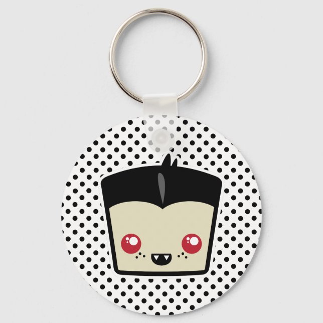 Kawaii Dracula Schlüsselanhänger (Vorderseite)