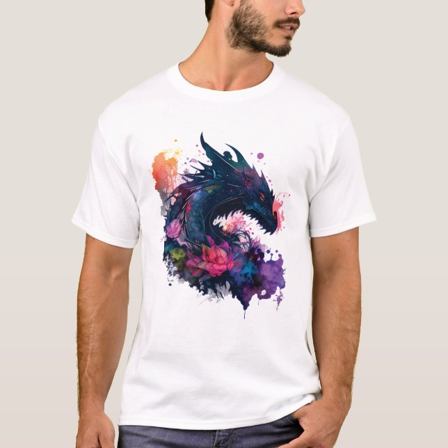 Kawaii Dragon Beast Mode T-Shirt (Vorderseite)