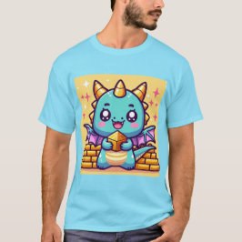 Kawaii Dragon mit Gold! T-Shirt