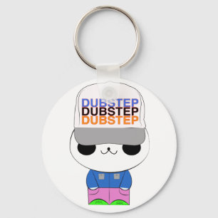 Kawaii dubstep Panda-Schlüsselanhänger Schlüsselanhänger