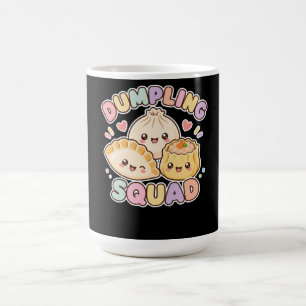 Kawaii-Dümpelings-Truppe Süßes asiatisches Foodie- Kaffeetasse