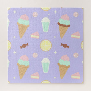 Kawaii-Eis-Süßigkeiten-Muster