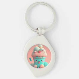 Kawaii-Eiscreme-Schlüsselanhänger Schlüsselanhänger