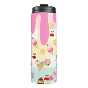 Kawaii-Eiscreme- & Tropf-Thermobecher  Thermosbecher