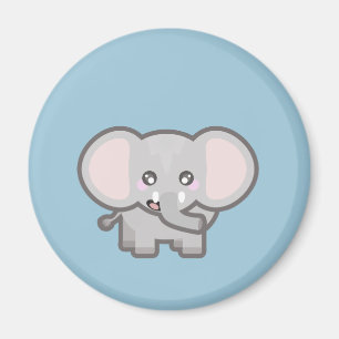 Kawaii Elefant Magnet