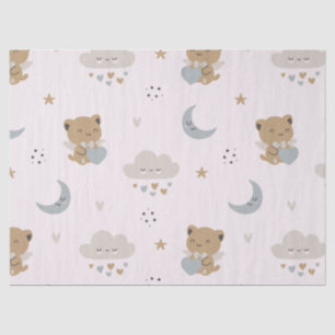 Kawaii Engelkatzen & Wolken (2) Seidenpapier